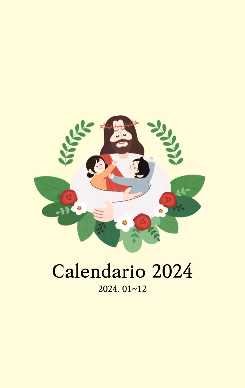 Chiese con simpatiche illustrazioni dai colori caldi