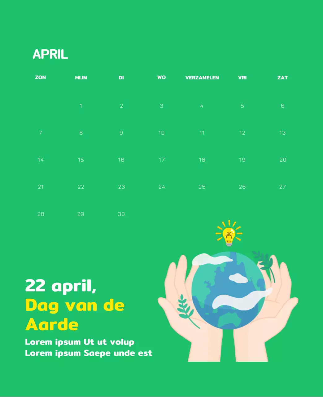 Een sociale stichting die de feestdagen viert met kleurrijke illustraties van mensen en de planeet.