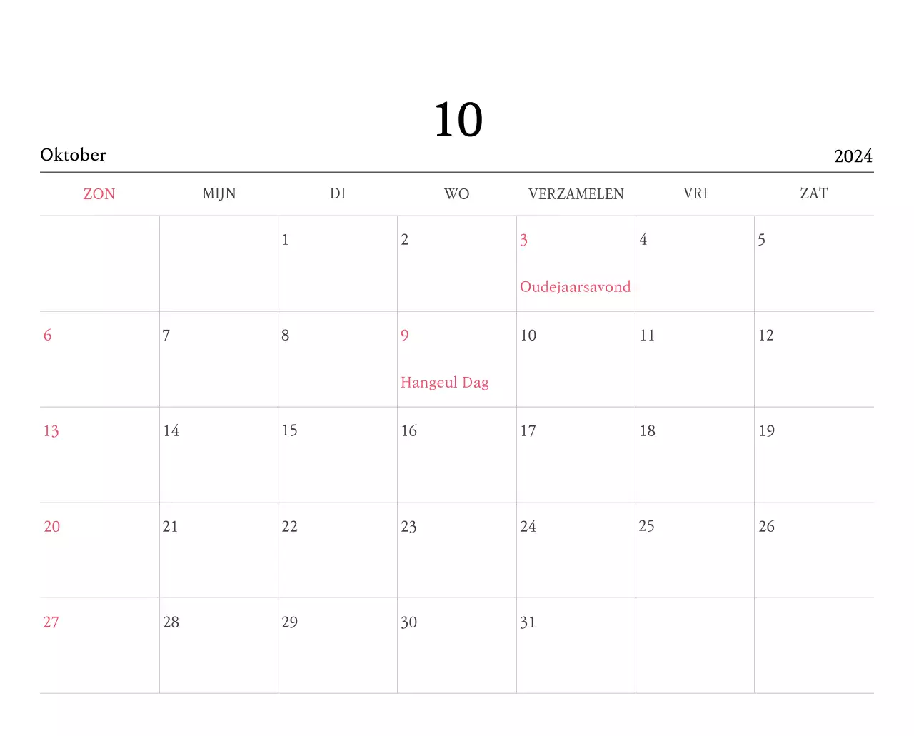 Kerken met schattige illustraties in warme kleuren