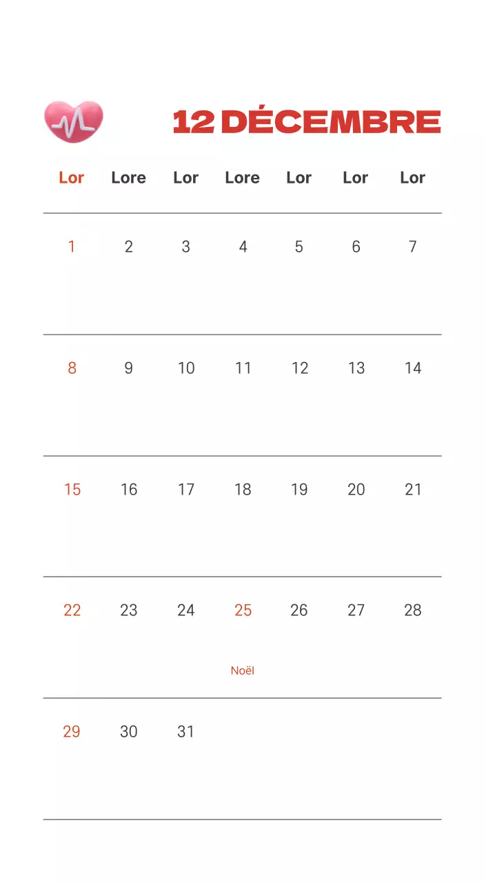 Un hôpital festif avec des illustrations sur le thème de la santé et de la famille et des accents colorés.