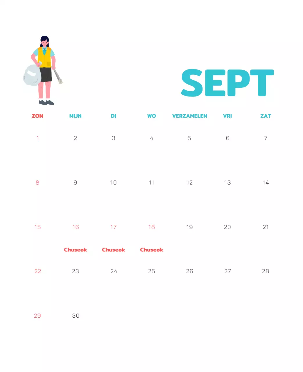 Een sociale stichting die de feestdagen viert met kleurrijke illustraties van mensen en de planeet.