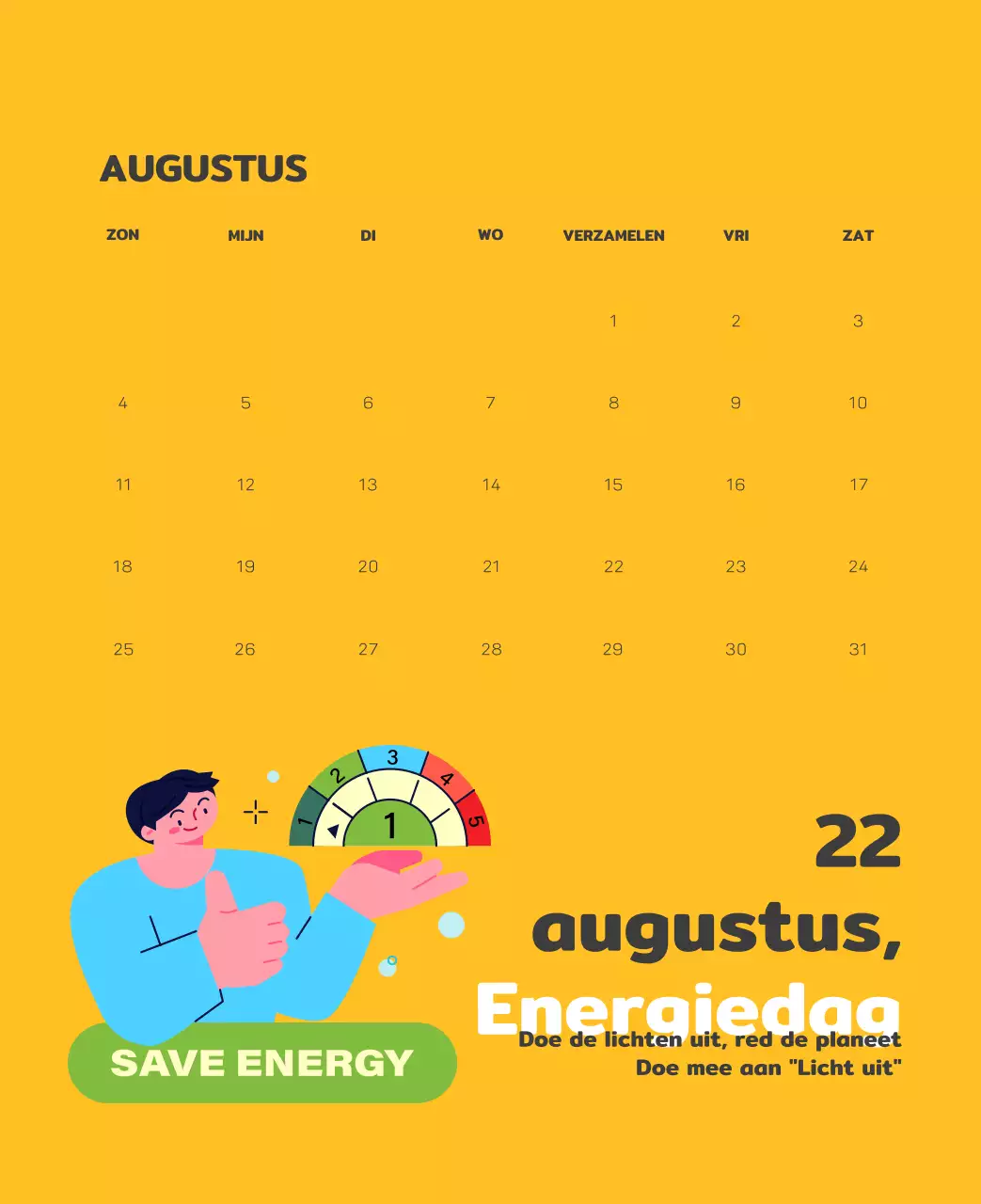 Een sociale stichting die de feestdagen viert met kleurrijke illustraties van mensen en de planeet.