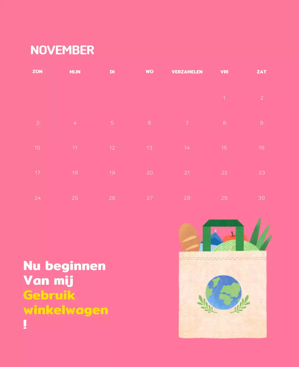 Een sociale stichting die de feestdagen viert met kleurrijke illustraties van mensen en de planeet.