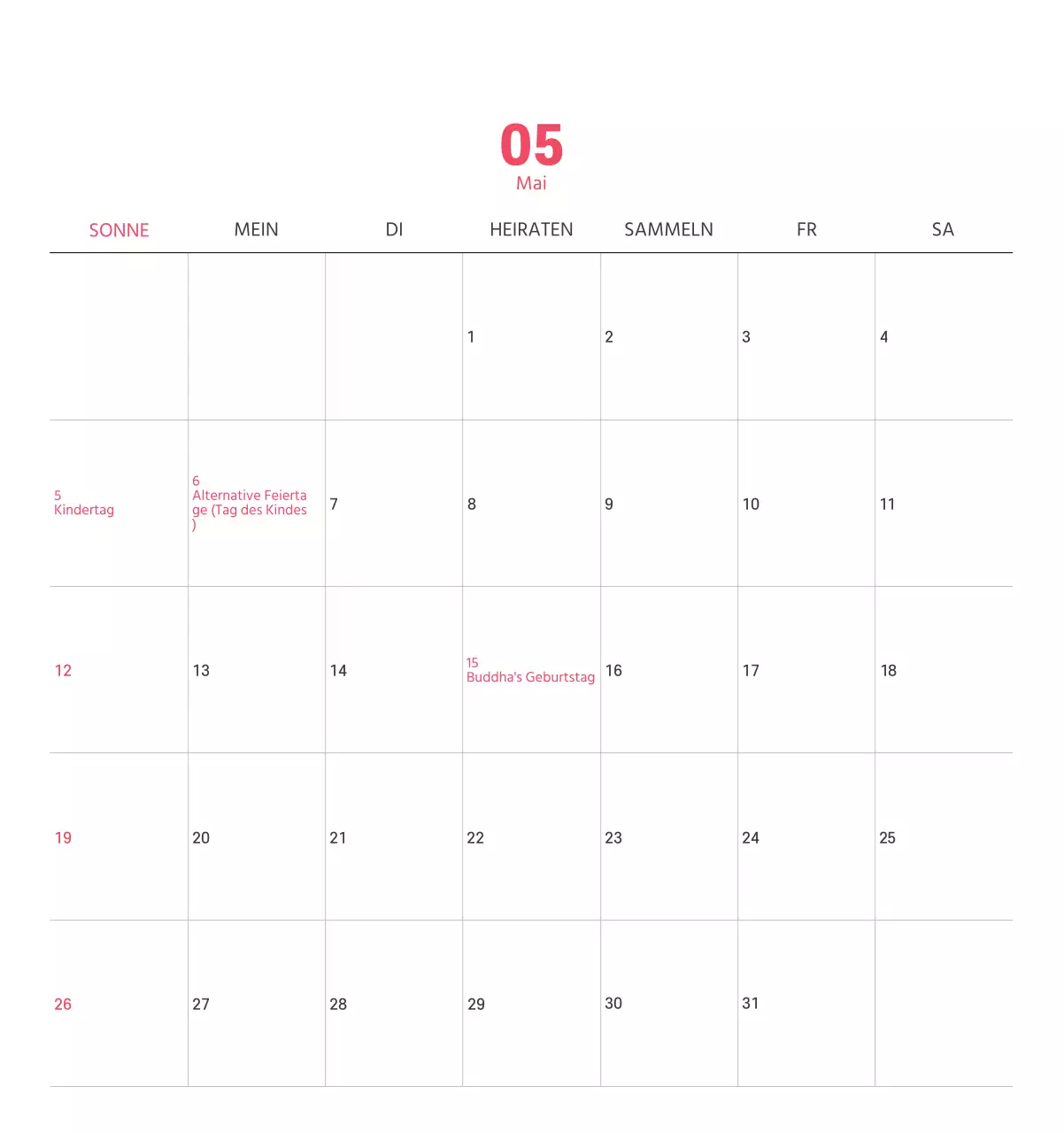 Saubere Linie Illustration auf einem lila Hintergrund