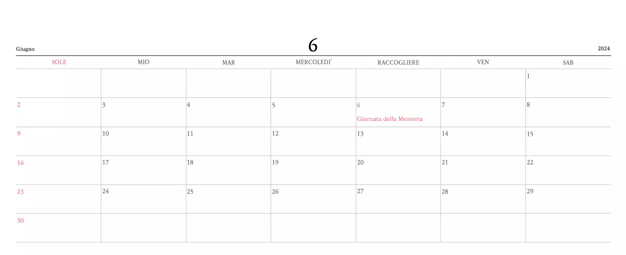 Colori caldiChiese con simpatiche illustrazioni