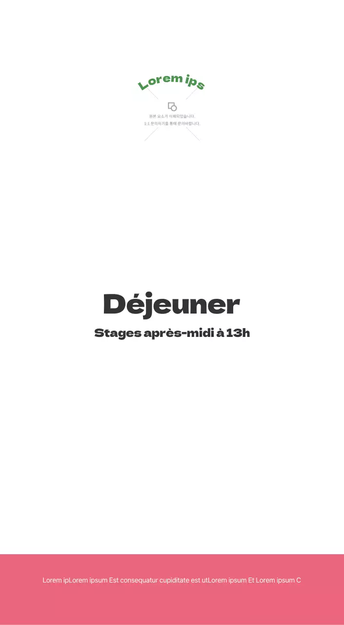 Un hôpital festif avec des illustrations sur le thème de la santé et de la famille et des accents colorés.