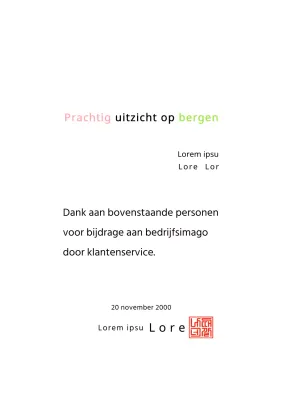 Awards voor bedrijfsprestaties