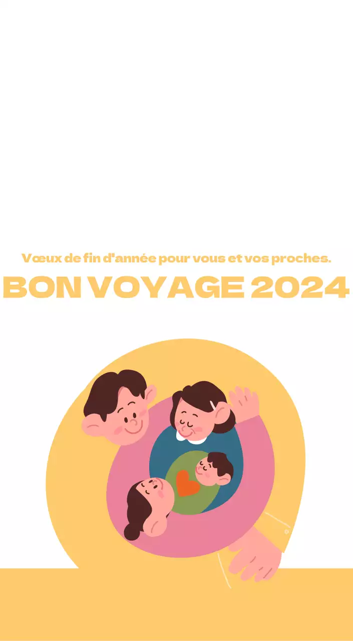 Un hôpital festif avec des illustrations sur le thème de la santé et de la famille et des accents colorés.