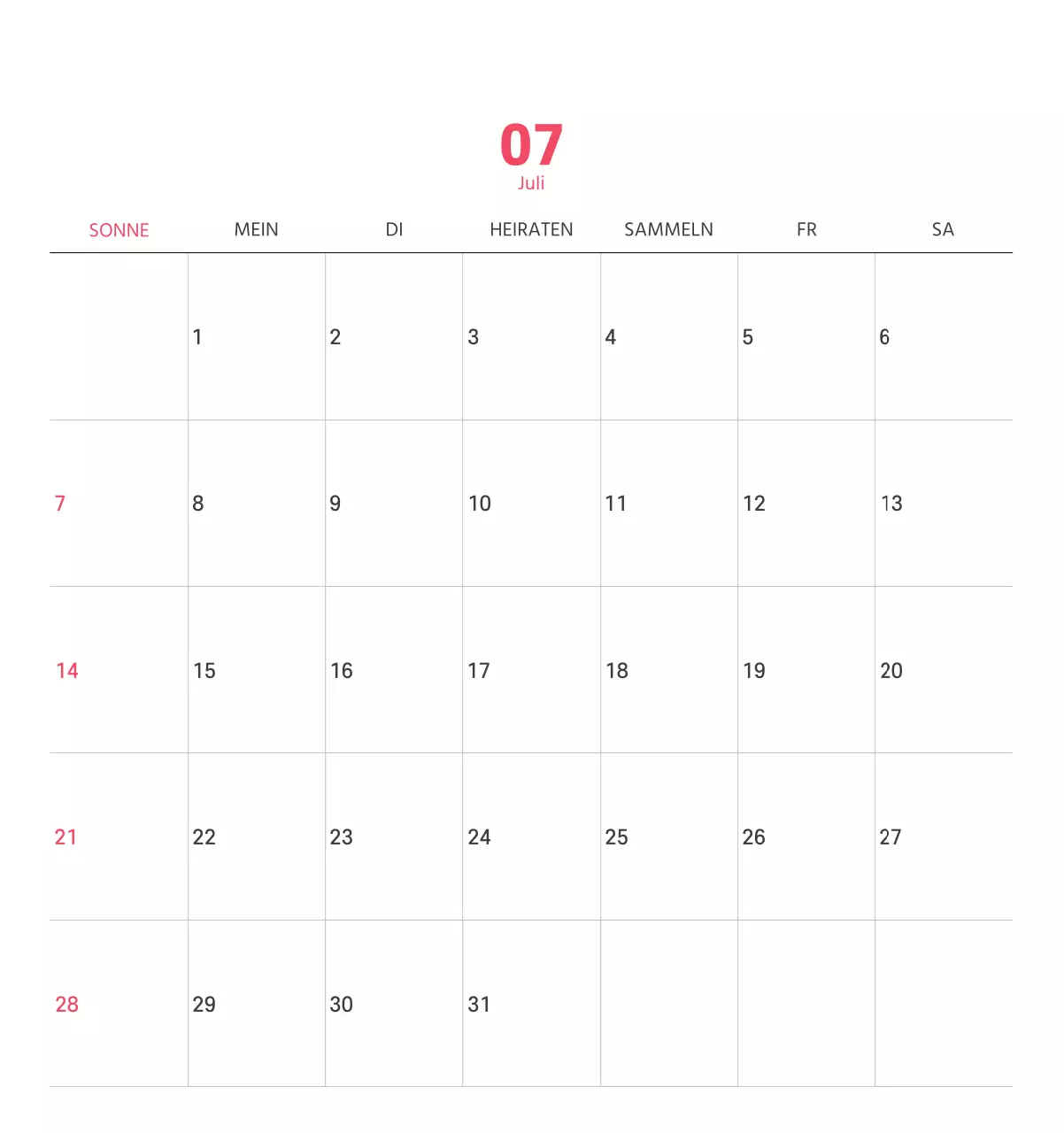 Saubere Linie Illustration auf einem lila Hintergrund