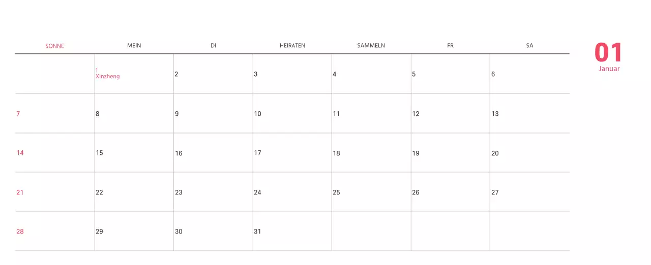 Saubere Linie Illustration auf einem lila Hintergrund