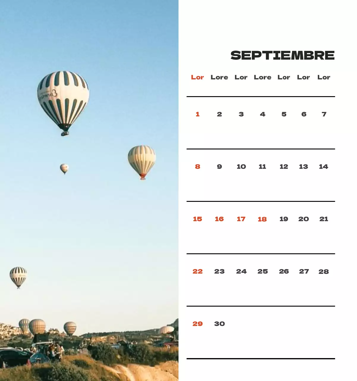 Una agencia de viajes celebra las fiestas con fotografías de viajes de temporada y un diseño de texto limpio y en negrita.