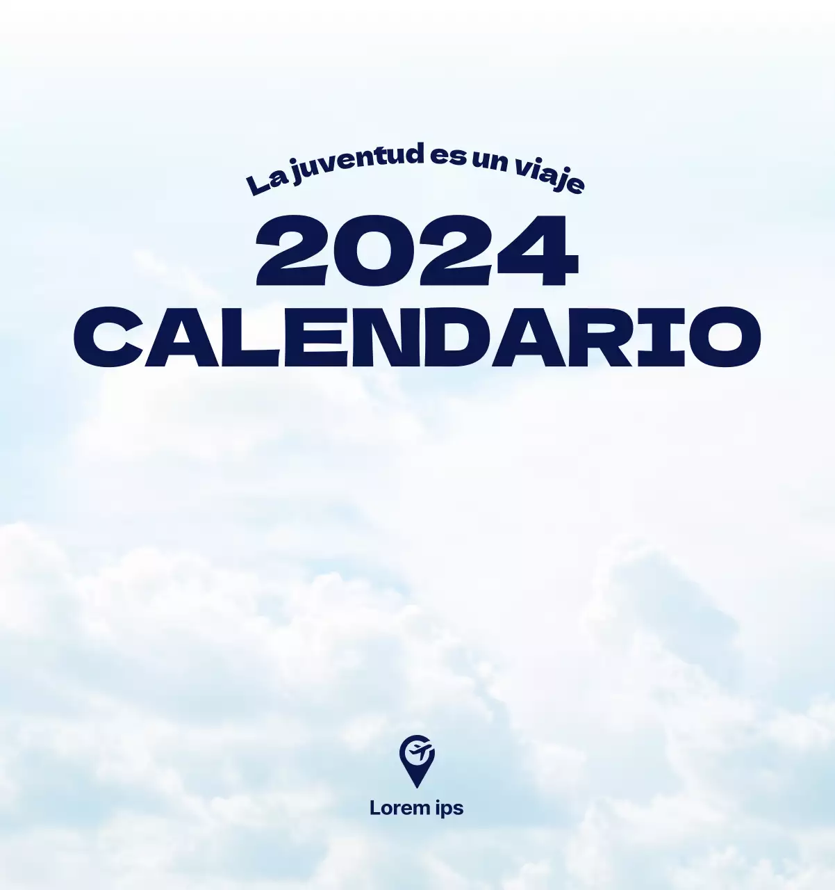 Una agencia de viajes celebra las fiestas con fotografías de viajes de temporada y un diseño de texto limpio y en negrita.