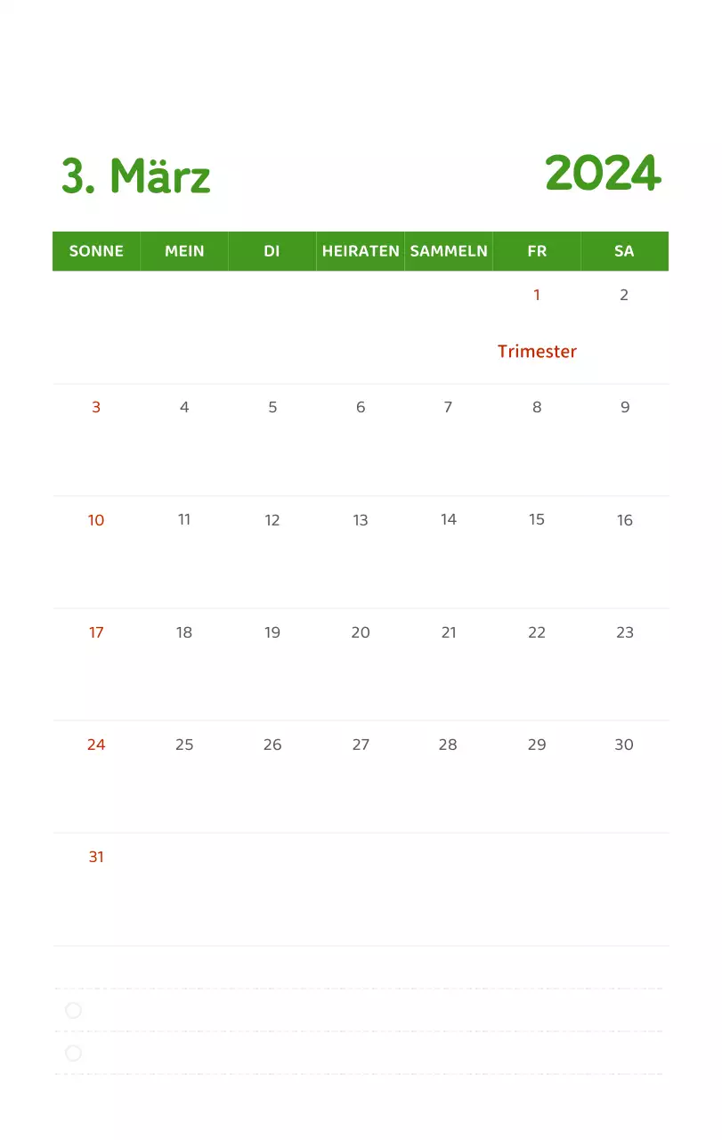 Ein Kalender mit farbenfrohen, emotionalen Illustrationen