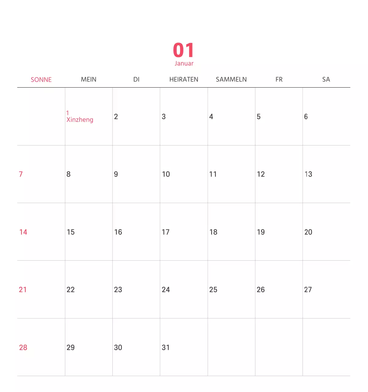 Saubere Linie Illustration auf einem lila Hintergrund