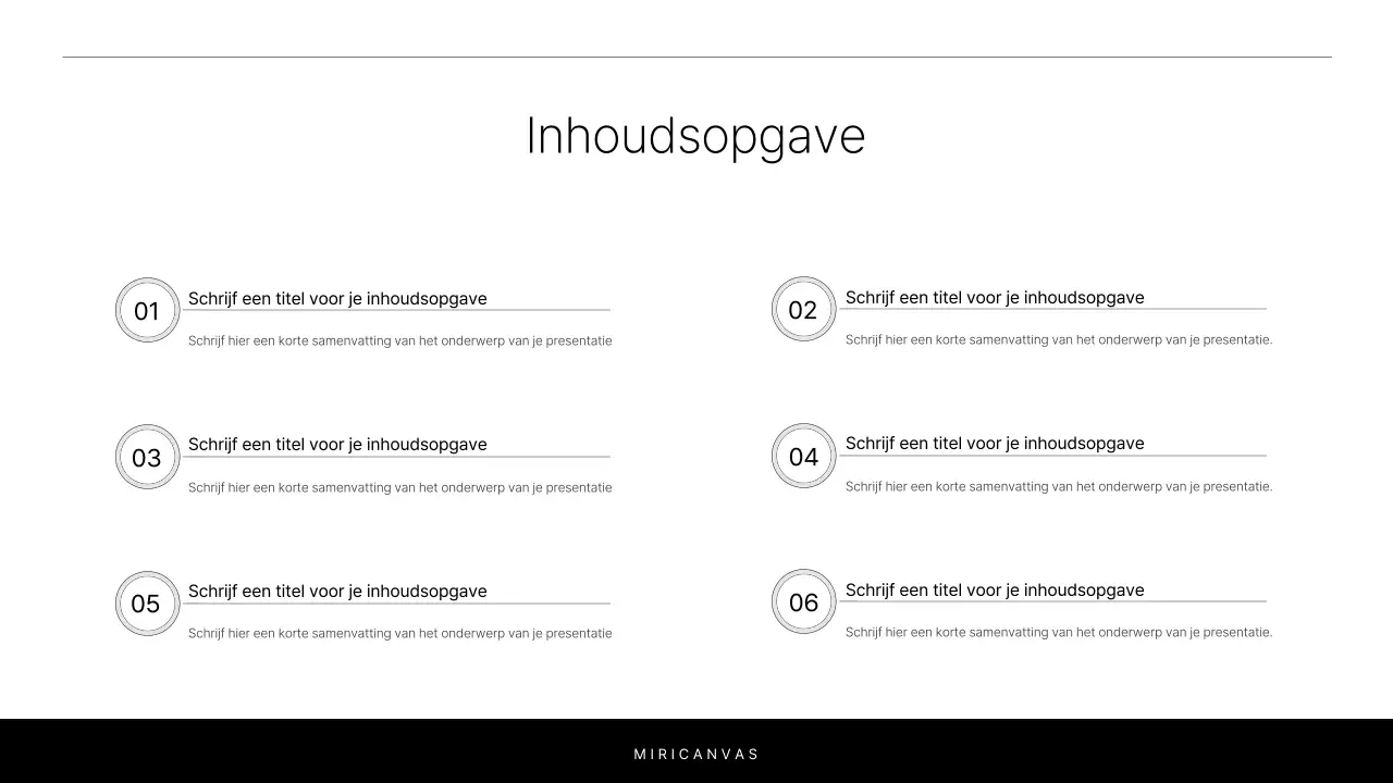 Een eenvoudig wit en chartreuse rapport om een project te introduceren