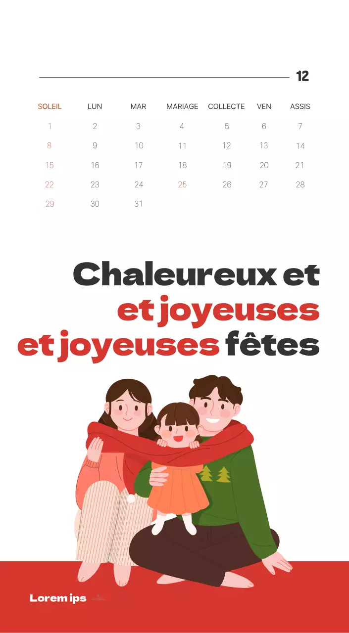 Un hôpital festif avec des illustrations sur le thème de la santé et de la famille et des accents colorés.