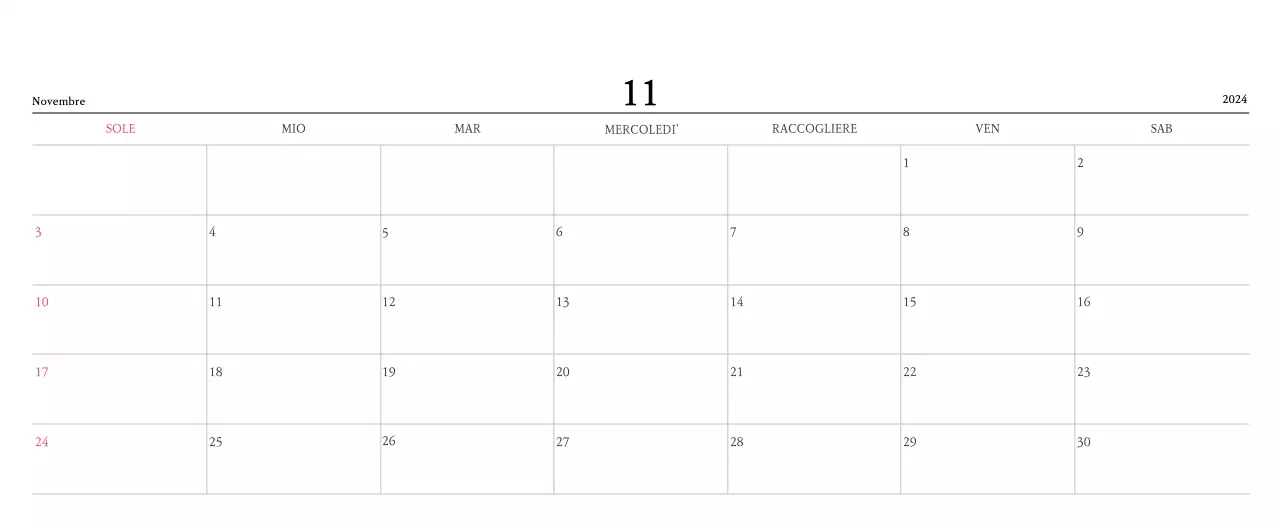 Colori caldiChiese con simpatiche illustrazioni