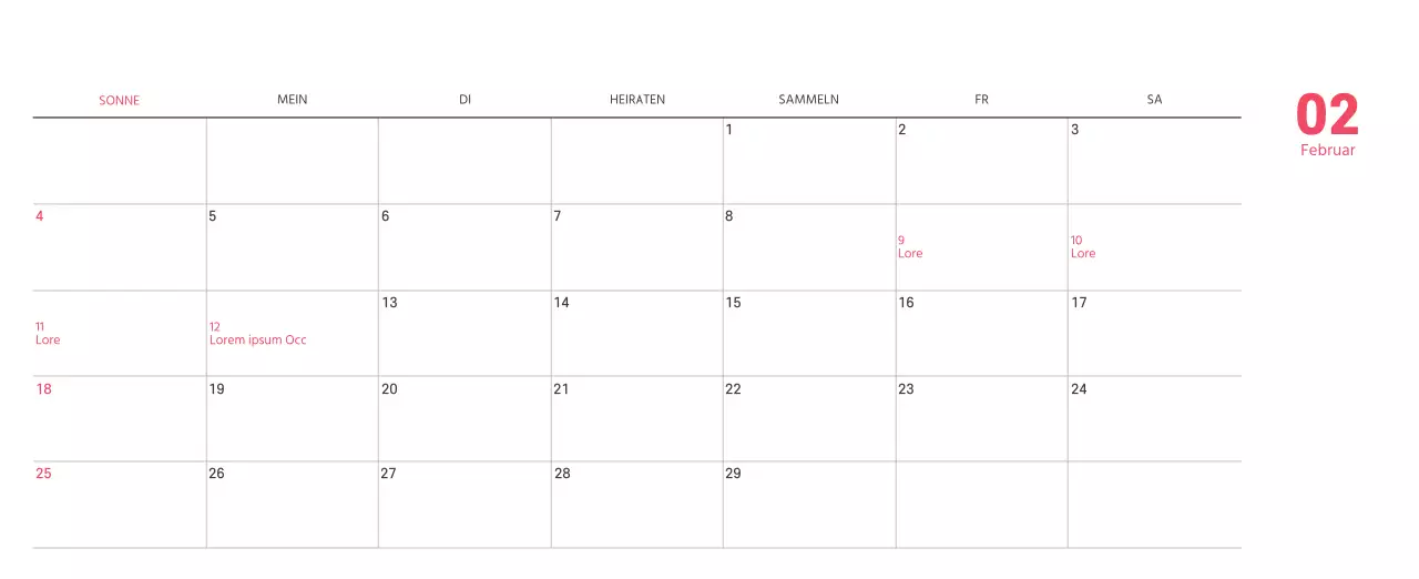 Saubere Linie Illustration auf einem lila Hintergrund