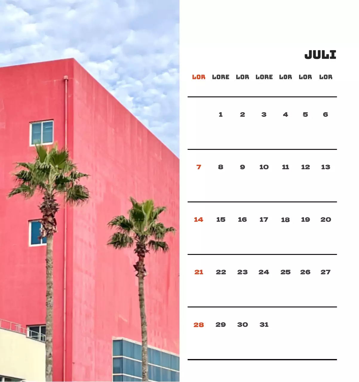 Een reisbureau dat de feestdagen viert met seizoensgebonden reisfotografie en een strakke, vetgedrukte tekstlay-out.