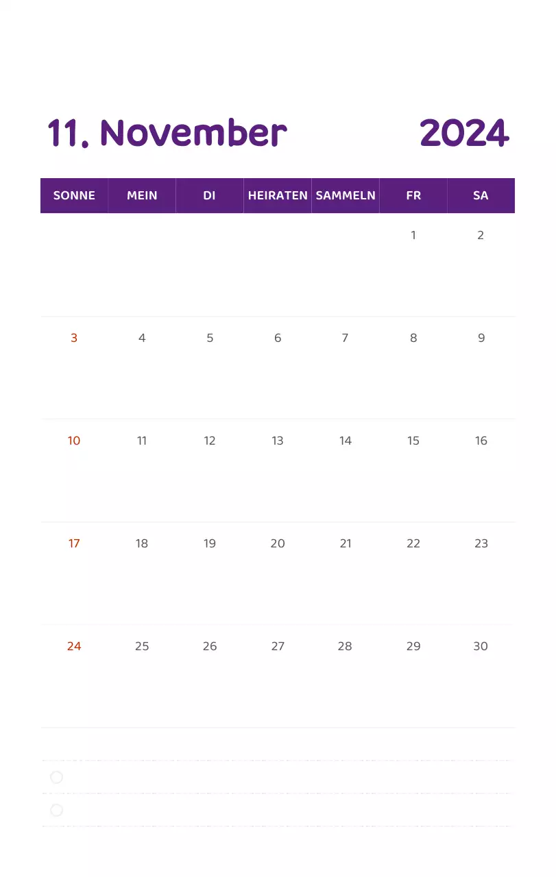 Ein Kalender mit farbenfrohen, emotionalen Illustrationen