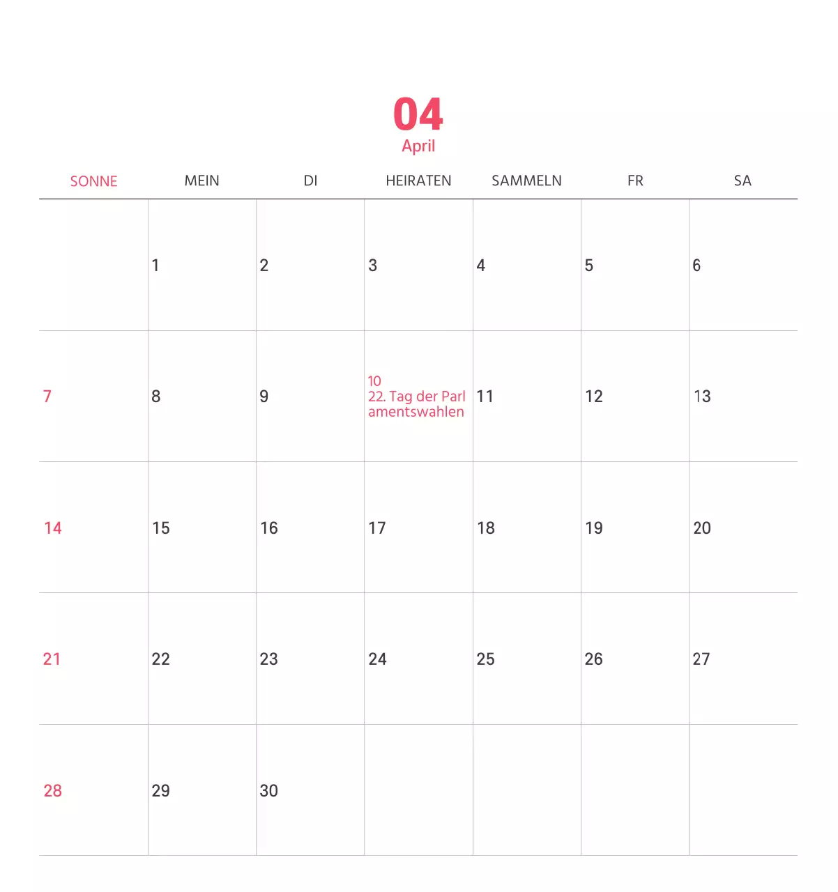 Saubere Linie Illustration auf einem lila Hintergrund