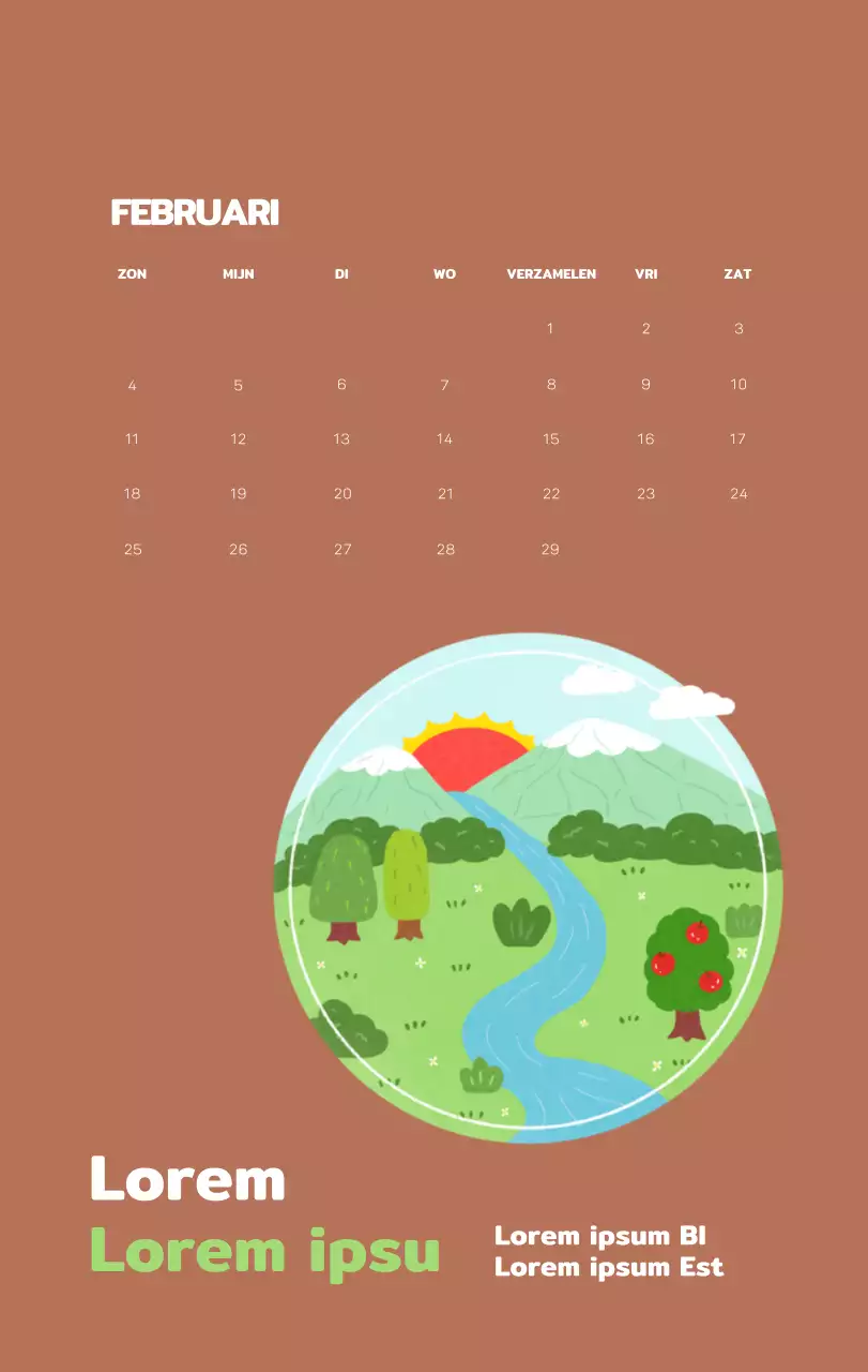 Vier de feestdagen met kleurrijke illustraties van mensen en de planeet.