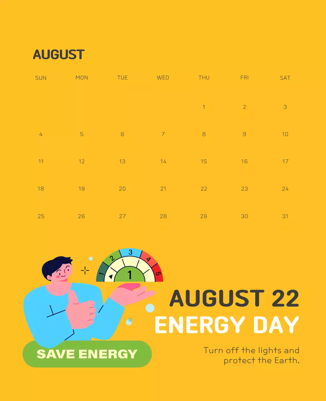 Sebuah yayasan sosial yang merayakan musim liburan dengan ilustrasi warna-warni manusia dan planet ini.