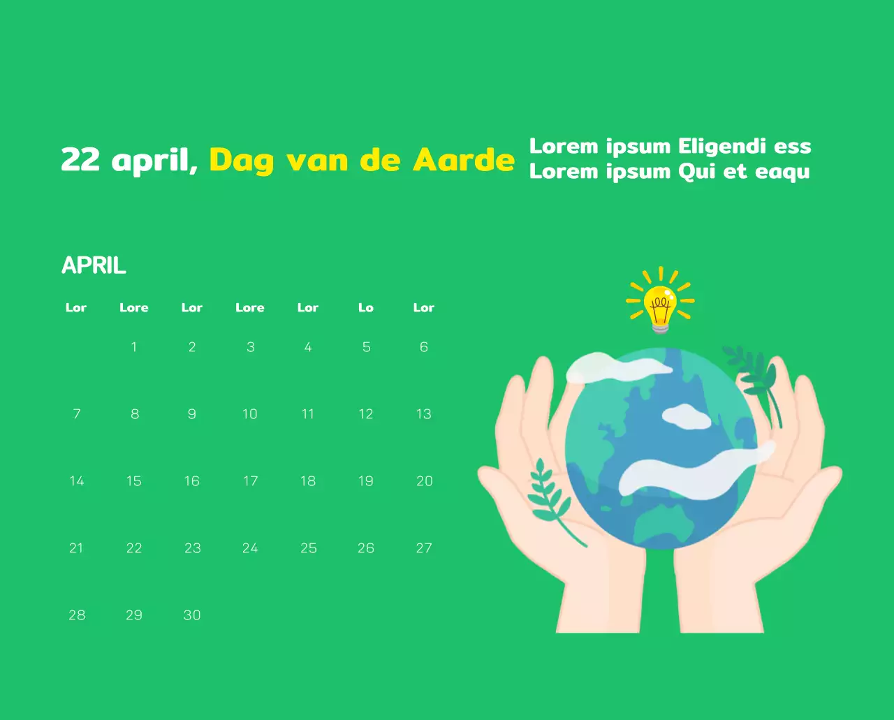 Vier de feestdagen met kleurrijke illustraties van mensen en de planeet.