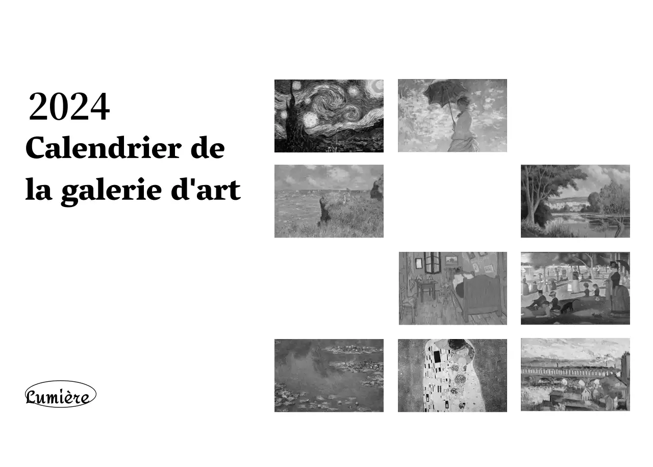 Un chef-d'œuvre simple et classique en noir et gris