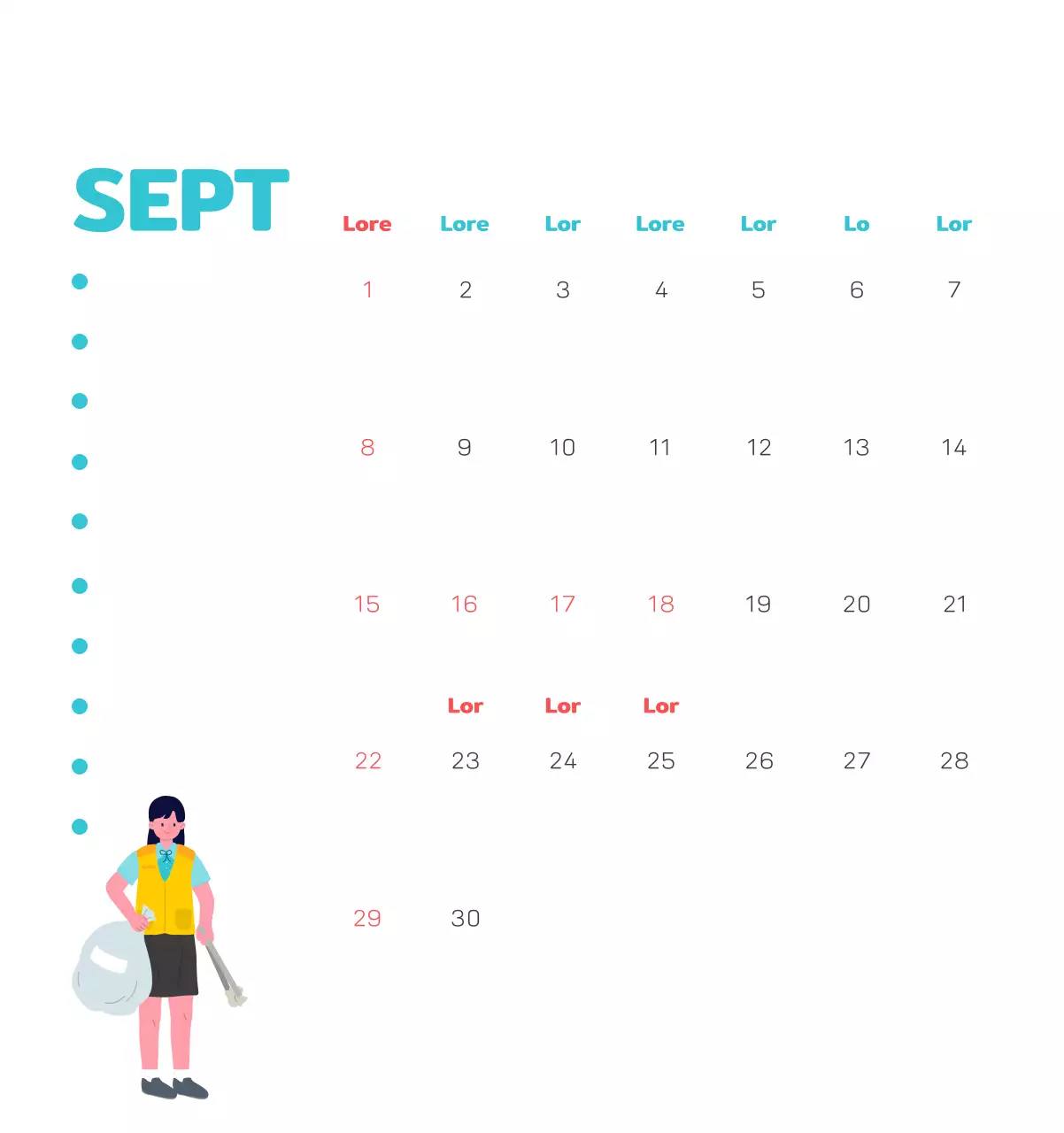 Vier de feestdagen met kleurrijke illustraties van mensen en de planeet.