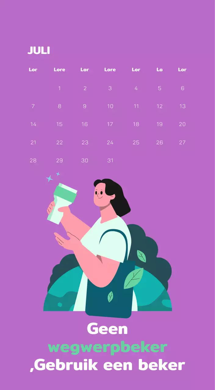 Vier de feestdagen met kleurrijke illustraties van mensen en de planeet.