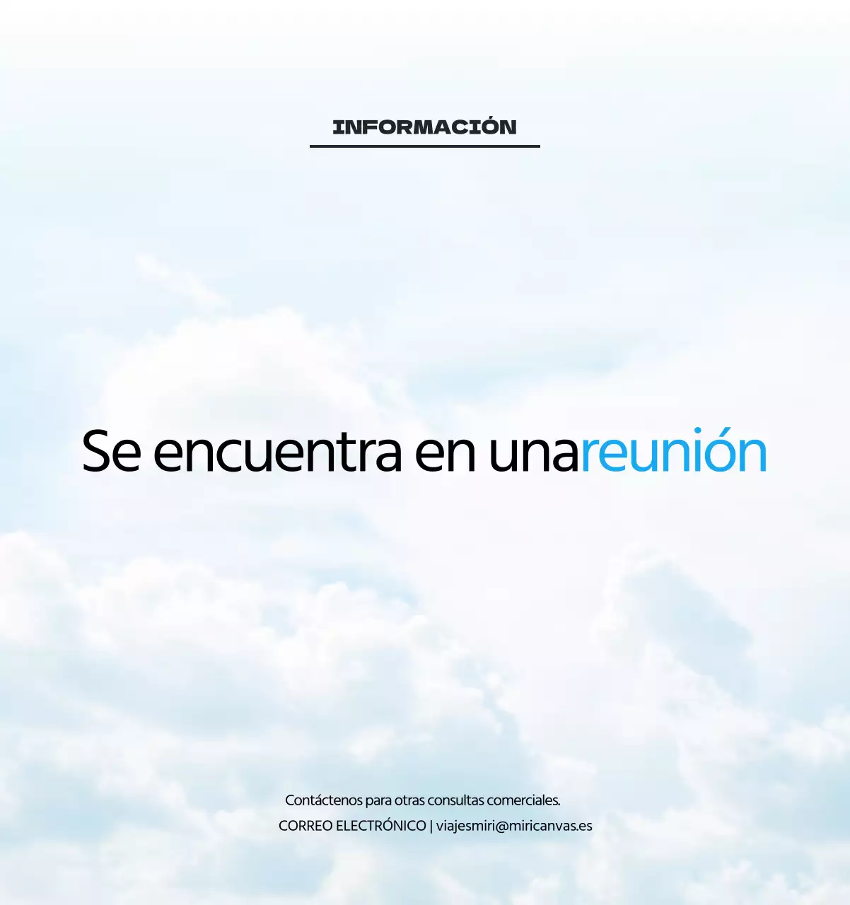 Una agencia de viajes celebra las fiestas con fotografías de viajes de temporada y un diseño de texto limpio y en negrita.