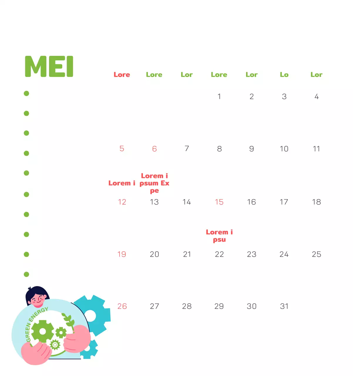 Vier de feestdagen met kleurrijke illustraties van mensen en de planeet.