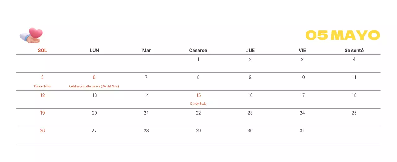 Un hospital festivo con ilustraciones de temática sanitaria y familiar y acentos de color