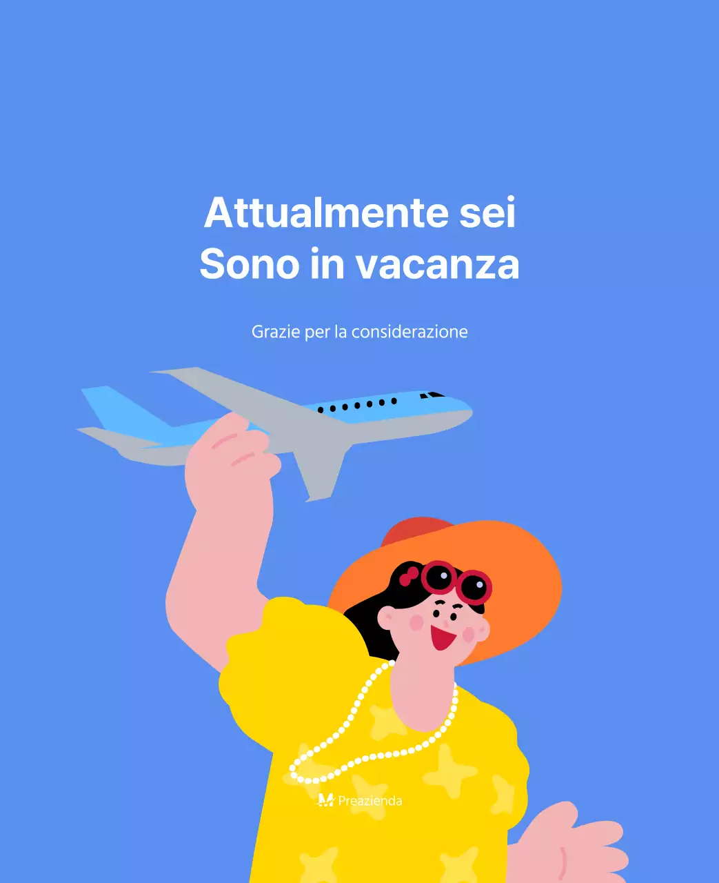 Calendario motivazionale con illustrazioni energetiche e citazioni positive su sfondo azzurro