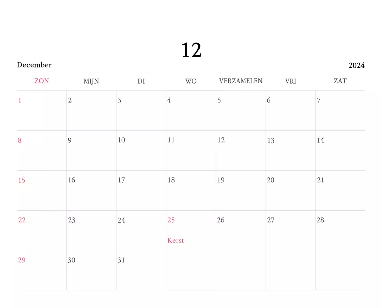 Kerken met schattige illustraties in warme kleuren