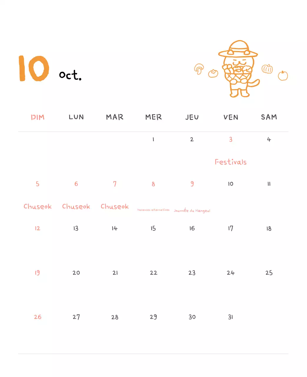 Calendrier journalier en ivoire