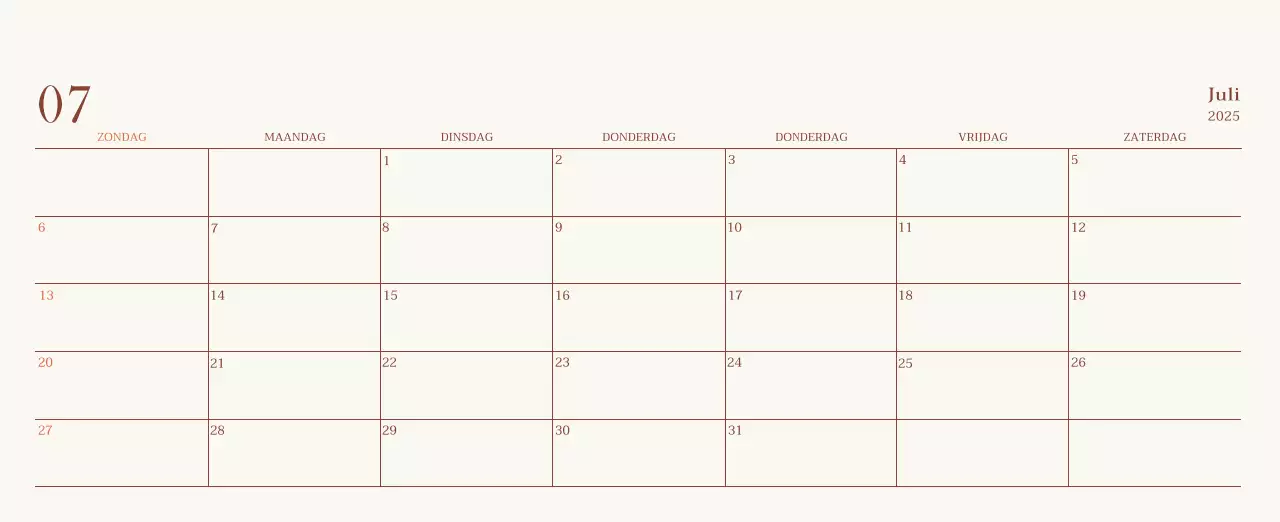 Promote Beige Vintage Café