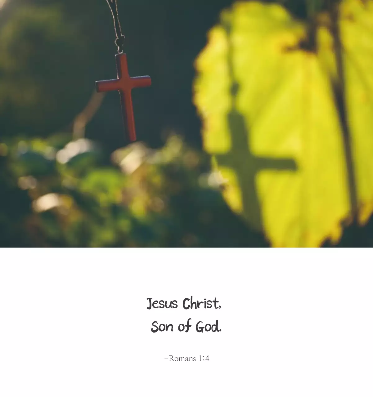 Promote a simple calligraphy Bible Church