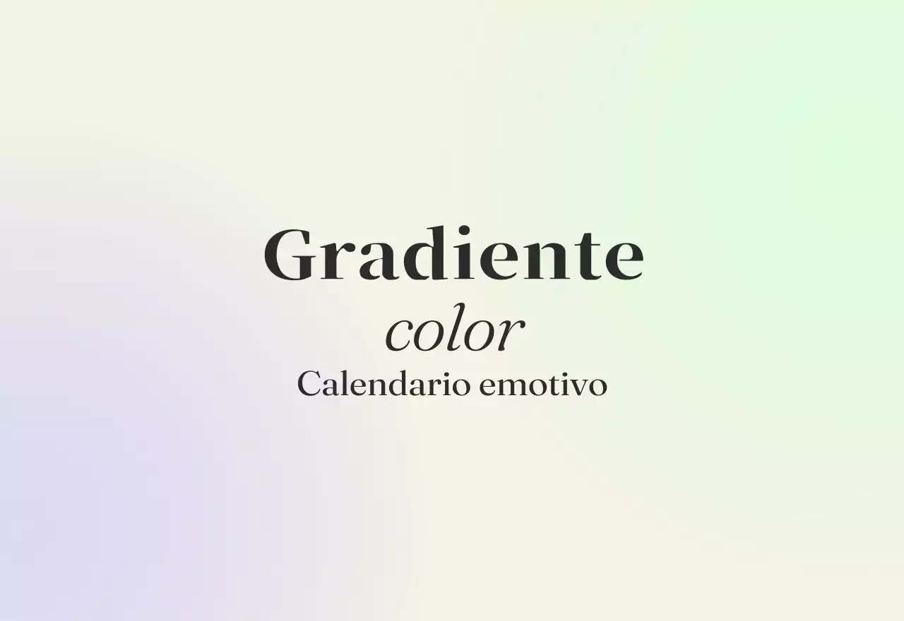 Calendario minimalista a gradi