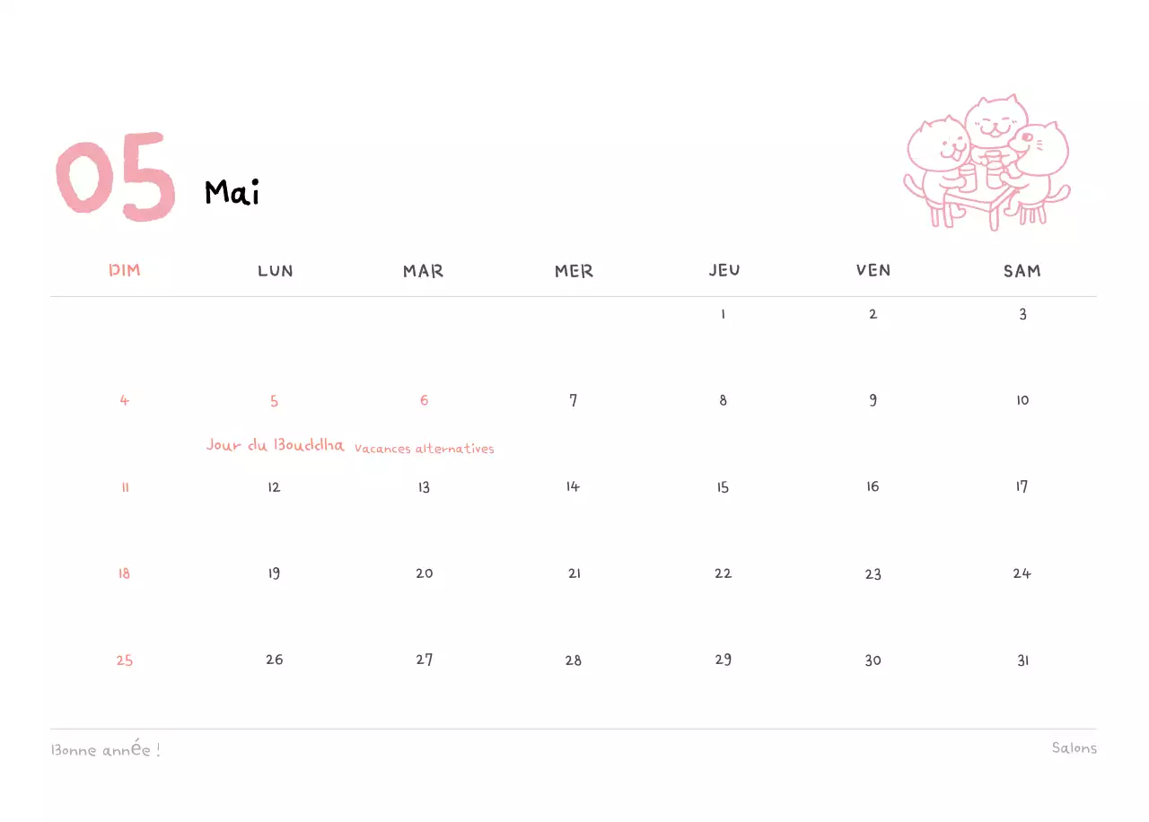 Calendrier journalier en ivoire