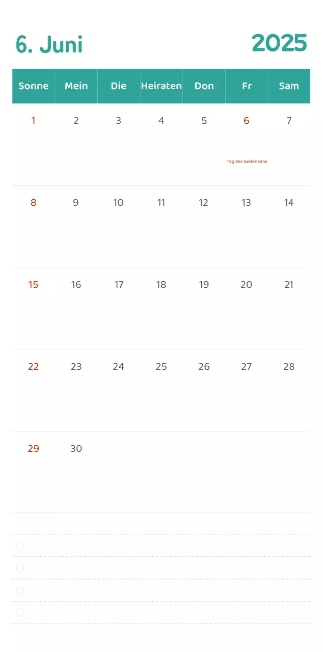 Kalender mit farbenfrohen und emotionalen Illustrationen