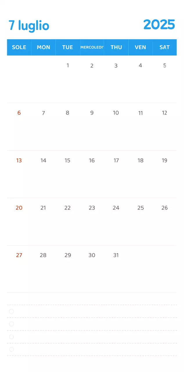 Calendari con illustrazioni colorate ed emozionali