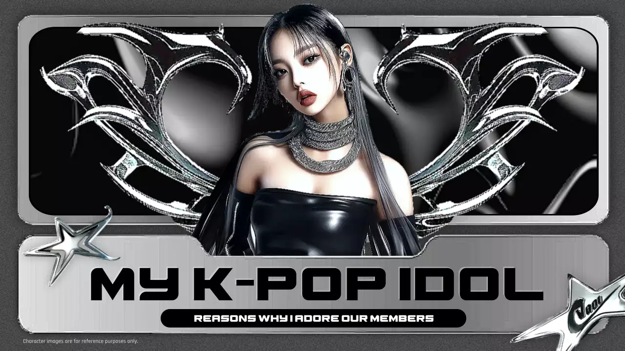 Grey Cyber K-Pop Guide Presentation