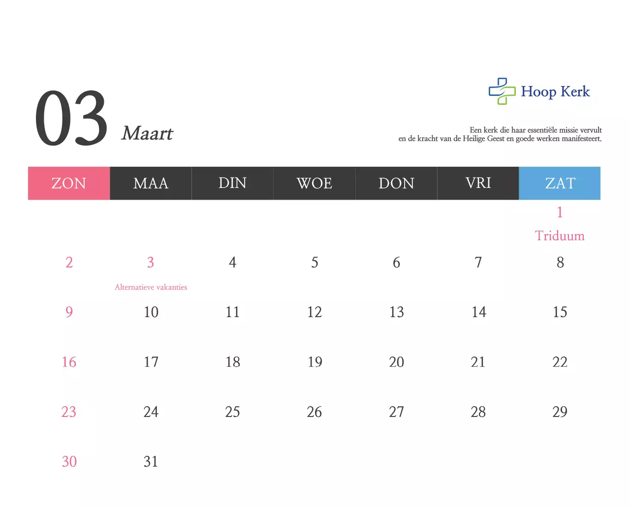 Eenvoudige kalligrafie Bijbel Kerk Promotie