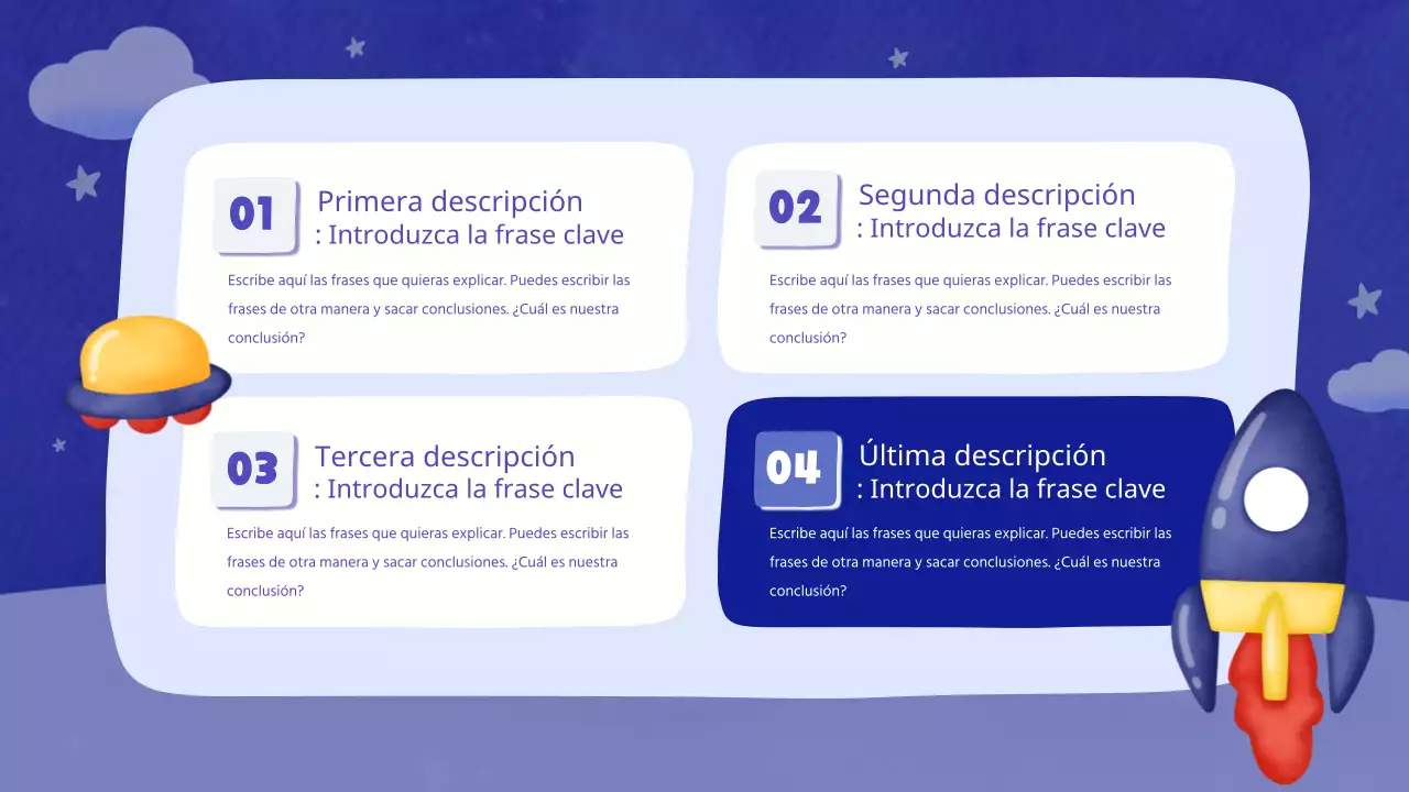 Un bonito recurso educativo sobre ciencia espacial de Purple and Yellow