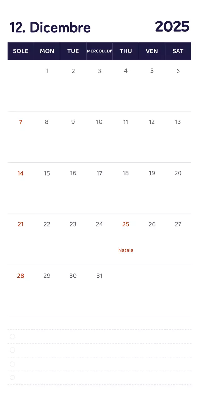 Calendari con illustrazioni colorate ed emozionali