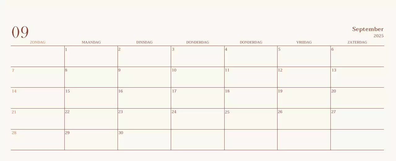 Promote Beige Vintage Café