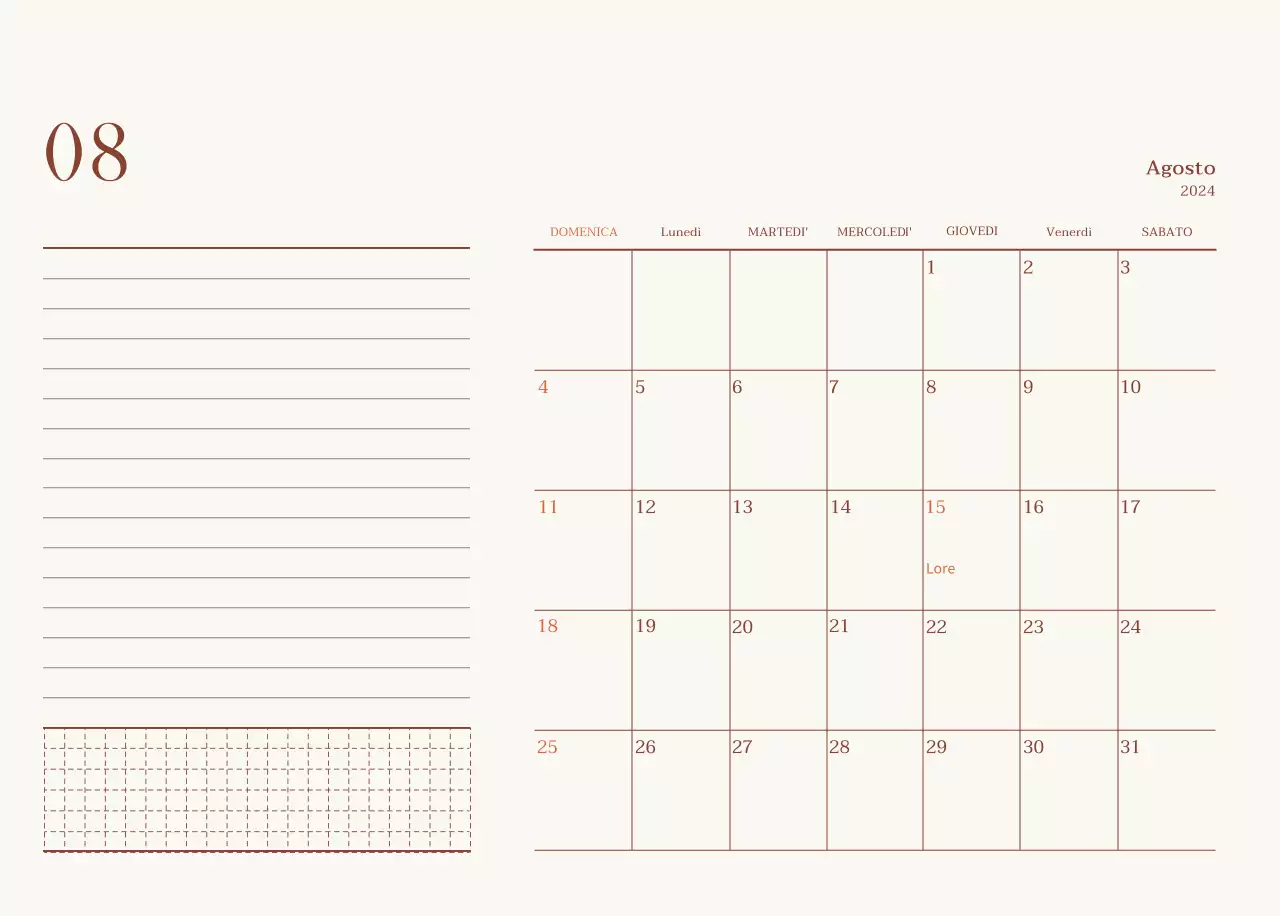 Layout fotografico di un caffè emozionale in beige e marrone