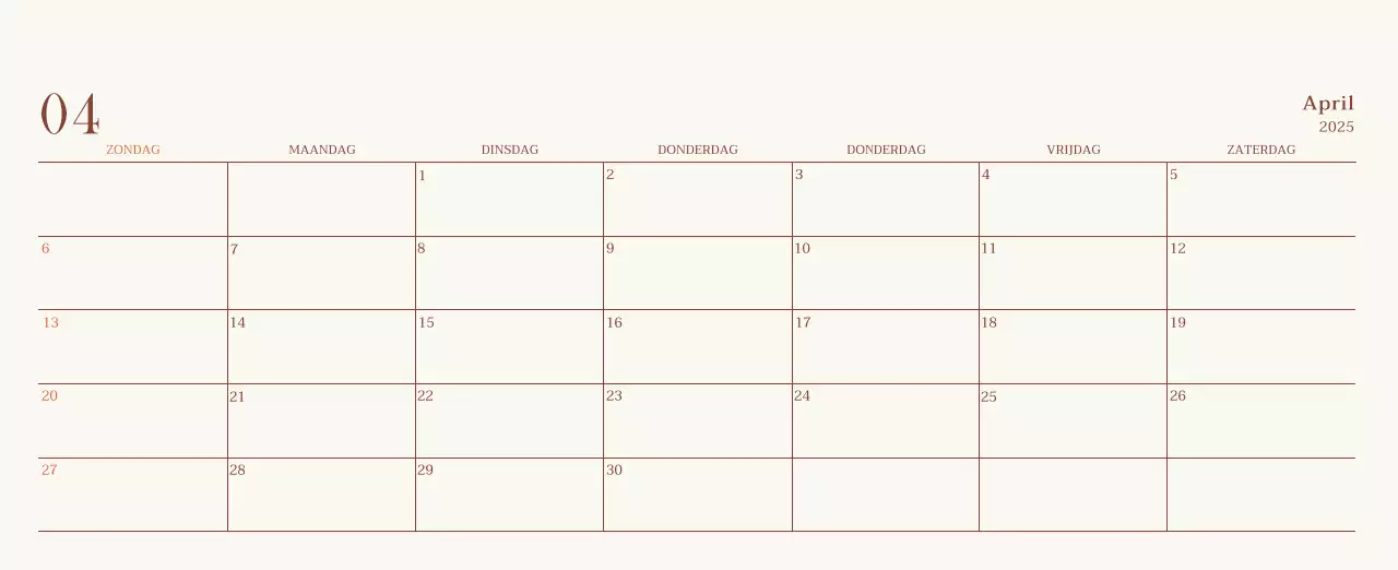 Promote Beige Vintage Café